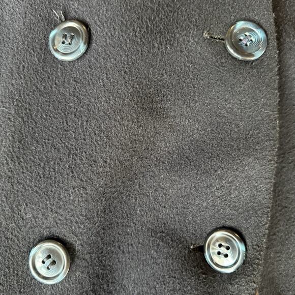 1970s Teller Cashmere Overcoat w/ Fur Shawl Collar Hungary 44 - Picture 7 of 9